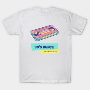 90's Kid VHS Retro T-Shirt